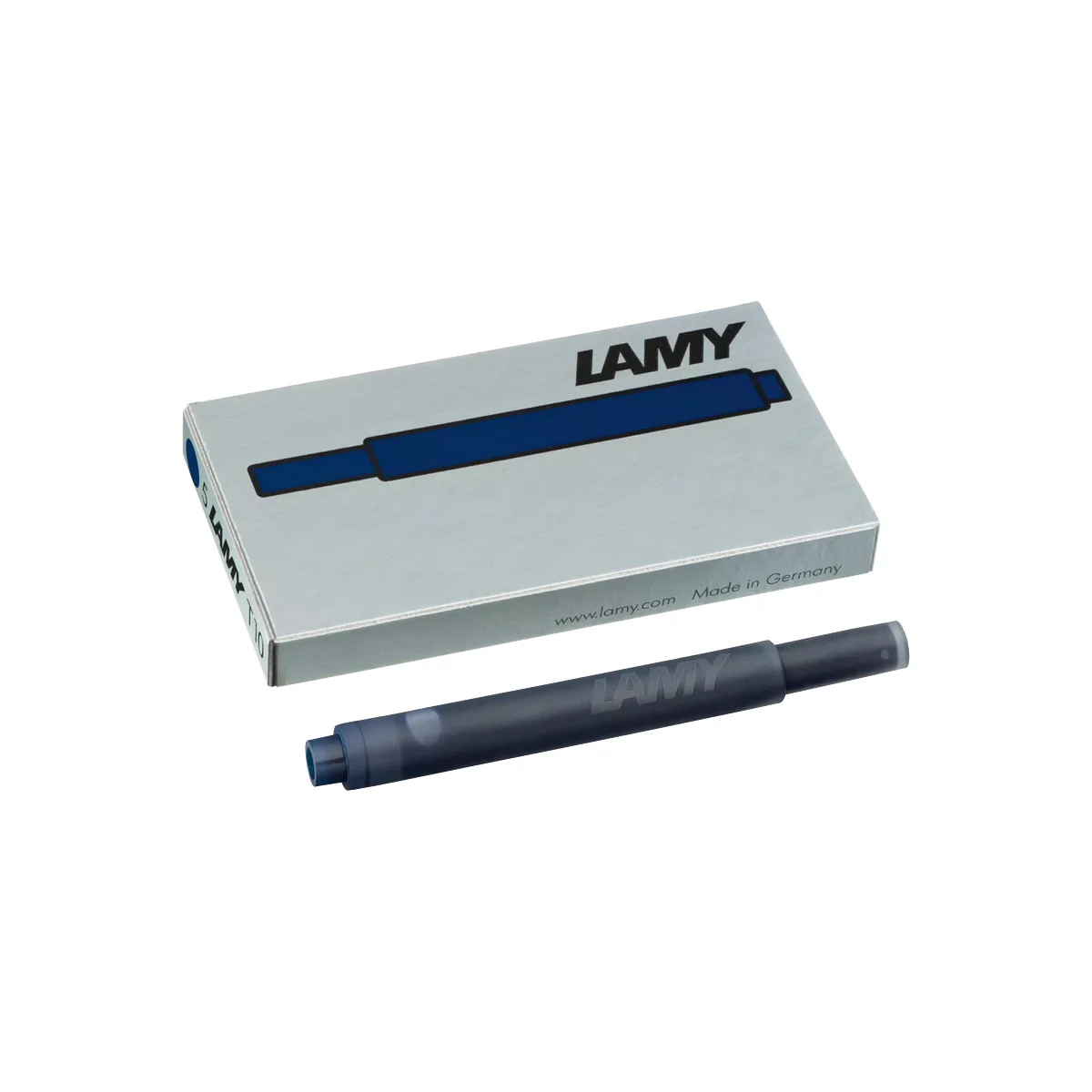 LAMY T10 Ink Cartridge Blue Black 5-Pack